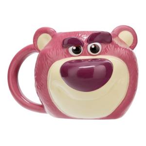 Paladone Lotso Huggin Bear Shaped Mug 680ml, Officially Licensed Disney Toy Story Ceramic Coffee Cup for Tea, Hot Chocolate and More, Gift for Pop Culture Fans