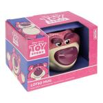 Paladone Lotso Huggin Bear Shaped Mug 680ml, Officially Licensed Disney Toy Story Ceramic Coffee Cup for Tea, Hot Chocolate and More, Gift for Pop Culture Fans