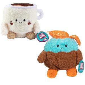 BumBumz 7.5" Coffee Mug & Coffee Pot Plush 2-Pack - Officially Licensed Russ Toy - Collectible Soft Stuffed Animal Figure - Holiday Christmas Stocking Stuffer Gift for Kids, Boys, Girls