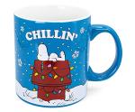 Silver Buffalo Peanuts Snoopy Chillin Ceramic Mug | BPA-Free Large Coffee Mugs and Cups for Beverages, Home & Kitchen Essentials | Charlie Brown Gifts And Collectibles | Holds 20 Ounces