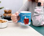 Silver Buffalo Peanuts Snoopy Chillin Ceramic Mug | BPA-Free Large Coffee Mugs and Cups for Beverages, Home & Kitchen Essentials | Charlie Brown Gifts And Collectibles | Holds 20 Ounces