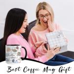 Pfkfo Positive Daily Affirmations Mug, Inspirational Mental Health Gifts for Women Friends, Sobriety Motivational Gifts for Female Colleagues Coworker, Christmas Birthday Gifts for Women Friendship