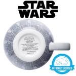 Silver Buffalo Star Wars Death Star 3D Sculpted Ceramic Coffee Mug for Cappuccino, Latte or Hot Tea, 20 ounce, Gray Multicolor SV9195