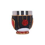 Nemesis Now Alice in Wonderland Inspired Tea Cup, Hand-Painted Resin, Pinkys Up Drinkware, Collectible Coffee Mug - Queen of Hearts