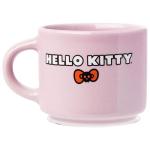 Silver Buffalo Sanrio Hello Kitty Halloween 4 Pack Stackable Ceramic Mug Set With Storage Rack, 3 Ounces