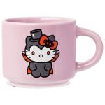 Silver Buffalo Sanrio Hello Kitty Halloween 4 Pack Stackable Ceramic Mug Set With Storage Rack, 3 Ounces