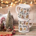 DOTAIN Boho Mental Health Awareness Daily Reminder Inspirational Quotes Coffee Mug Ceramic Cup(11oz),Double Side Printed,Boho Positive Quotes Daily Reminder Mug Gifts For Women Teenage Girls