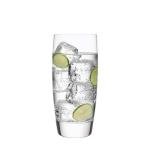 Luigi Bormioli Michelangelo 20 oz Beverage Glasses - Large Capacity, Crystal-Clear Design - Fine Laser-Cut Rims, Ideal for Various Beverages, Dishwasher Safe, Made in Italy (Set of 4)