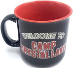 Silver Buffalo Friday The 13th Welcome to Camp Crystal Lake Ceramic Coffee Mug | Jason Voorhees Official Horror Movie Collectible