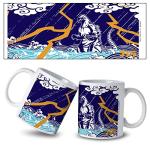 Pyramid America Godzilla Mug - Lightning Godzilla Coffee Cup 13oz Coffee Mug - Godzilla Merchandise for Men - Exclusive Kitchen Decor & Gaming Desk - Beast Collectible