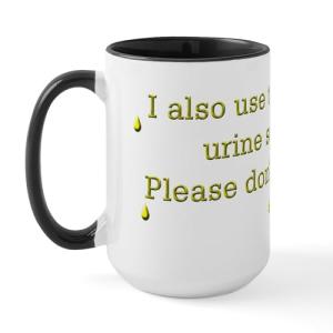 CafePress Funny Saying Urine Samples Coffe Mug 15 oz (444 ml) Ceramic Coffee Mug