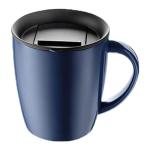PARACITY Insulated Coffee Mug Stainless Steel Coffee Mug with Lid Handle Double Wall Vacuum Travel Mug Camping Tumbler Cup Men Women 12 oz (Blue)