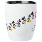 Silver Buffalo Disney Mickey and Friends Featuring Minnie Mouse Classics Evolution Jumbo Ceramic Mug, 25 Ounces