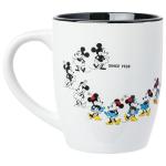 Silver Buffalo Disney Mickey and Friends Featuring Minnie Mouse Classics Evolution Jumbo Ceramic Mug, 25 Ounces