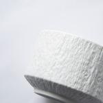 JinGlory Rock Texture Embossed Ceramic Coffee Set Tea Set,Cappuccino Espresso,Novelty Ceramic cup and Saucer for Friends/Women/Men/Mother/Father,6 oz,White