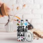 Inspired Cartoon Mouse Tumbler, Magic Mouse Lovers Coffee Mug Animal Lovers Mouse Themed Gifts for Women Girls Friends Friendship Birthday Christmas 20 oz Stainless Steel Travel Thermos Insulated Cup