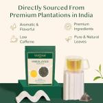 VAHDAM, Himalayan Green Tea Leaves (50+ Cups, 3.53 Oz) Non GMO, Gluten Free | High Elevation Grown Green Tea Leaves From Himalayas | Pure Unblended Single Origin Green Loose Leaf Tea | Vacuum Sealed