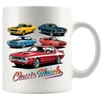 Vintage Car Lover Mug for Dad or Boyfriend