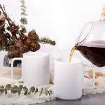 E-liu Large Porcelain Tea and Coffee Mug Set