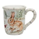 Winter's Walk 16 oz. Mugs Set of 4