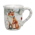 Winter's Walk 16 oz. Mugs Set of 4