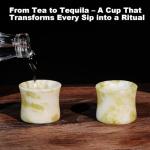 Natural Jade Shot Glasses – Set of 2