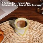 Natural Jade Shot Glasses – Set of 2