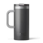 16oz Insulated Travel Mug with Handle - Graphite