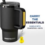 16 oz Stainless Steel Travel Tumbler with Straw