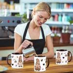 Gnome Coffee Mugs - 2 Pack Ceramic Cups