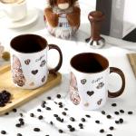 Gnome Coffee Mugs - 2 Pack Ceramic Cups