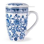 AmorArc 18 Oz Porcelain Tea Mug with Infuser