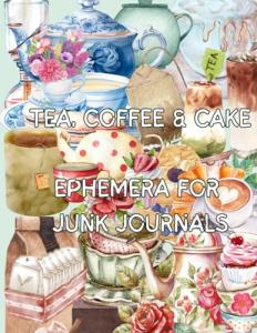Tea and Coffee Themed Junk Journal Images