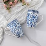 AmorArc 18 Oz Porcelain Tea Mug with Infuser