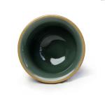 Mini Porcelain Teacup Set of 4 Green