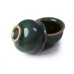 Mini Porcelain Teacup Set of 4 Green