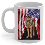 American Wolf Design Coffee Mug - 11oz