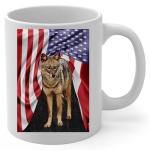 American Wolf Design Coffee Mug - 11oz