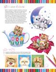 Kittens Coloring Book with 32 Adorable Designs