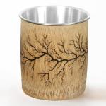 Natural Bamboo Tea Cup with Stainless Steel Liner