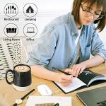Large 20 oz Ceramic Coffee Mug - Black