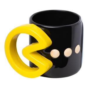PAC-Man Ceramic Coffee Mug - Retro Gaming Gift