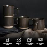 MIAMIO Sierra Set of 4 Ceramic Coffee Mugs