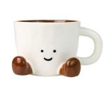Cute 12 oz Ceramic Coffee Mug for Women