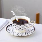 Royal Blue Star-night Teacup and Saucer Set