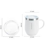 Insulated Stainless Steel Coffee Mug Set - 12 oz