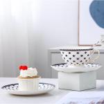 Royal Blue Star-night Teacup and Saucer Set