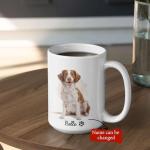 Personalized Brittany Spaniel Coffee Mug Gift