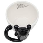 Cute 3D Black Cat Mug for Coffee & Tea