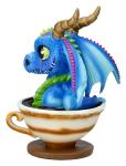 Ruth Thompson Dragon Tea Cup by Pacific Giftware